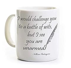 Shakespeare quote coffee for sale  Delivered anywhere in USA 