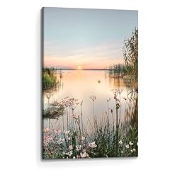 Lake canvas landscape for sale  Delivered anywhere in USA 