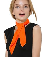 Orange scarf vintage for sale  Delivered anywhere in UK