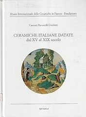Ceramiche italiane datate usato  Spedito ovunque in Italia 