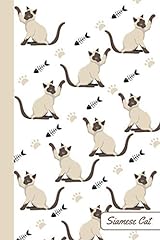 Siamese cat notebook for sale  Delivered anywhere in USA 