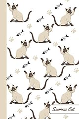 Siamese cat notebook for sale  Delivered anywhere in USA 