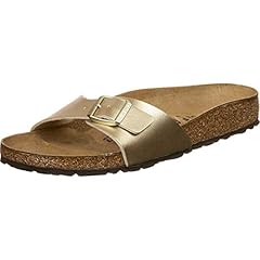 Birkenstock madrid gold usato  Spedito ovunque in Italia 
