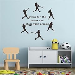 Baseball player wall for sale  Delivered anywhere in USA 