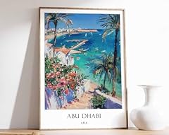 Abu dhabi poster for sale  Delivered anywhere in UK