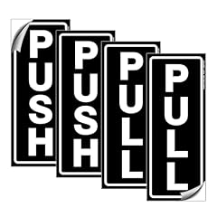 Push pull stickers for sale  Delivered anywhere in USA 
