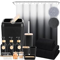 32pcs black bathroom for sale  Delivered anywhere in USA 