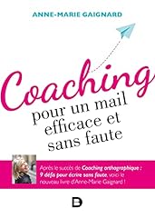 Coaching mail efficace d'occasion  Livré partout en France