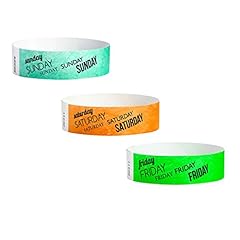 Wristco tyvek wristbands for sale  Delivered anywhere in USA 