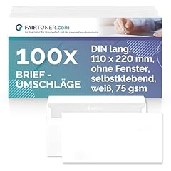 Fairtoner briefumschlag din gebraucht kaufen  Wird an jeden Ort in Deutschland