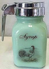 Syrup dispenser jadeite for sale  Delivered anywhere in USA 