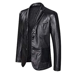 Men leather jacket for sale  Delivered anywhere in UK