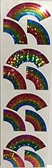 Glitter rainbow stickers for sale  Delivered anywhere in USA 