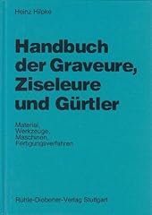 Handbuch graveure ziseleure gebraucht kaufen  Wird an jeden Ort in Deutschland