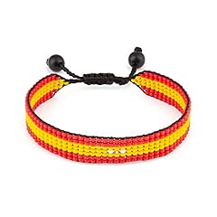 Spain flag bracelet for sale  Delivered anywhere in USA 
