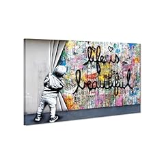 Banksy canvas prints for sale  Delivered anywhere in USA 