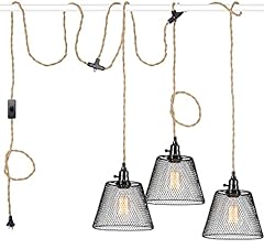 Plug pendant lights for sale  Delivered anywhere in USA 
