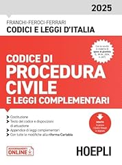 Codice procedura civile usato  Spedito ovunque in Italia 