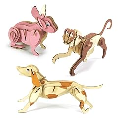 Wooden puzzle dog for sale  Delivered anywhere in UK