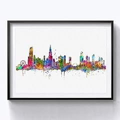 Chicago skyline city for sale  Delivered anywhere in USA 