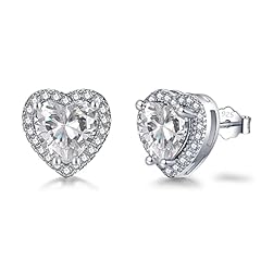 Silver stud earrings for sale  Delivered anywhere in UK