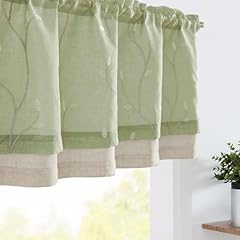 Jinchan linen valance for sale  Delivered anywhere in USA 