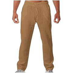 Pants men cotton for sale  Delivered anywhere in USA 