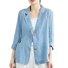 Leinenjacke damen sommer gebraucht kaufen  Wird an jeden Ort in Deutschland