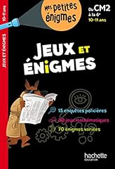 Jeux énigmes cm2 d'occasion  Livré partout en Belgiqu