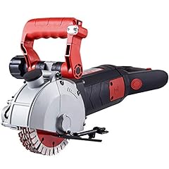 VEVOR 4800W Wall Chaser 42 mm Cutting Width,Wall Groove Cutting Machine 41MM Cutting Depth,Wall Slotting Machine with 8 Saw Blades 5" Diameter 6200r/Min,One-time Forming Dustless, Red for sale  Delivered anywhere in Canada