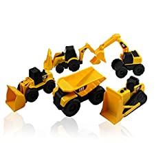 Caterpillar CAT Mini Machine Construction Truck Toy for sale  Delivered anywhere in USA 