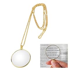 Magnifying glass necklace for sale  Delivered anywhere in UK