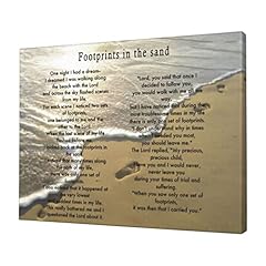Footprints sand painting for sale  Delivered anywhere in USA 