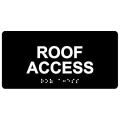 Compliancesigns.com roof acces for sale  Delivered anywhere in USA 