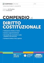 Compendio diritto costituziona usato  Spedito ovunque in Italia 
