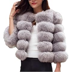 Faux fur coat for sale  Delivered anywhere in UK