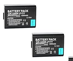 Maxsimafoto e10 battery for sale  Delivered anywhere in UK
