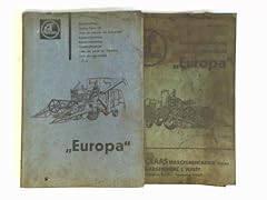 Claas ersatzteilliste europa gebraucht kaufen  Wird an jeden Ort in Deutschland