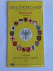 Deutschland reisekarte westlic gebraucht kaufen  Wird an jeden Ort in Deutschland