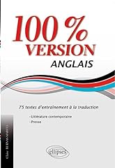 100 version anglais d'occasion  Livré partout en France