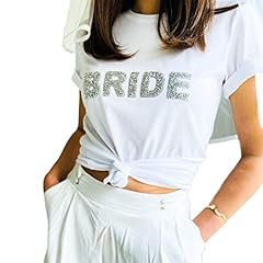 Bride shirt sparkly for sale  Delivered anywhere in Ireland