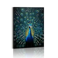 Typruye peacock canvas for sale  Delivered anywhere in USA 
