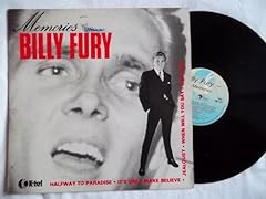 Billy fury memories for sale  Delivered anywhere in UK