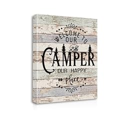 Welcome camper happy for sale  Delivered anywhere in USA 