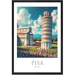 Poster città pisa usato  Spedito ovunque in Italia 