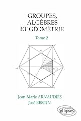 Groupes algèbres géométrie d'occasion  Livré partout en France