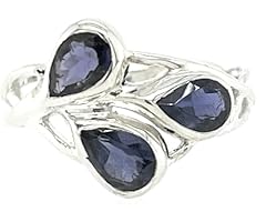 Genuine iolite 925 for sale  Delivered anywhere in USA 