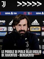 Stagione 2020/21. Le parole di Pirlo alla vigilia di Juventus - Benevento. usato  Spedito ovunque in Italia 