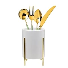Cutlery holder ceramic for sale  Delivered anywhere in USA 