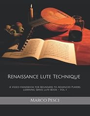 Renaissance lute technique for sale  Delivered anywhere in USA 